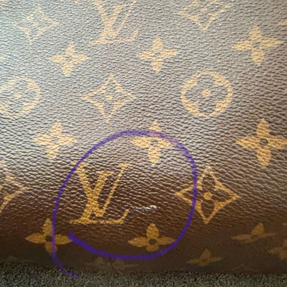 Authentic Louis Vuitton Brown Monogram Shoulder Bag - Picture 14 of 16
